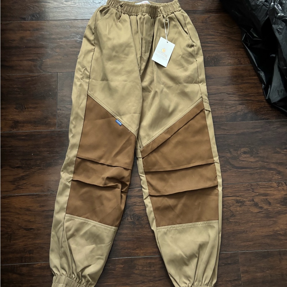Men's Cargo Pants in Tan and Brown